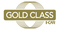 Gold class certification badge