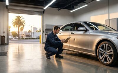 Luxe auto body shop 23 Lease return damage repair in los angeles: fix it before the inspection