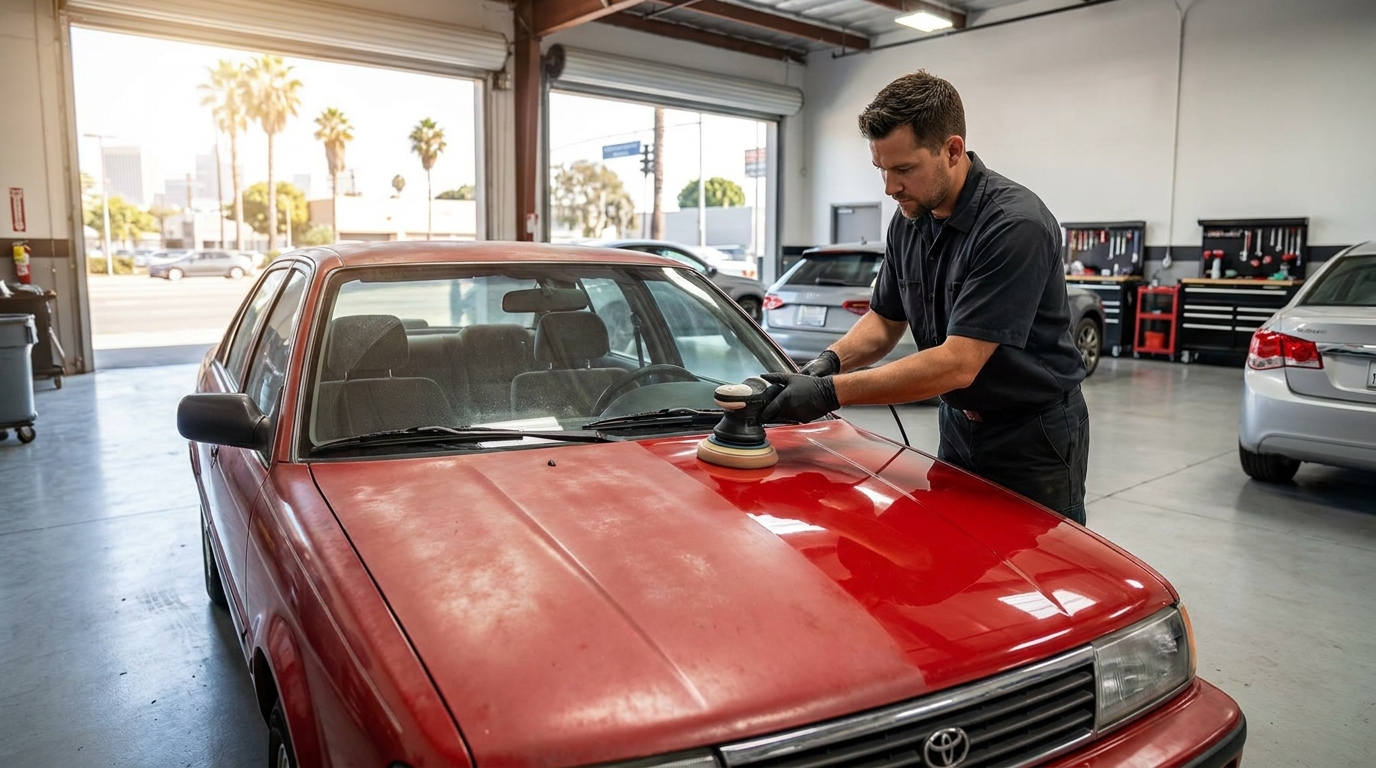 sun-damaged-clear-coat-repair-los-angeles