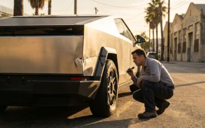Luxe auto body shop 23 Cybertruck collision repair in los angeles: real costs, where to actually get it fixed, and what the insurance claim looks like